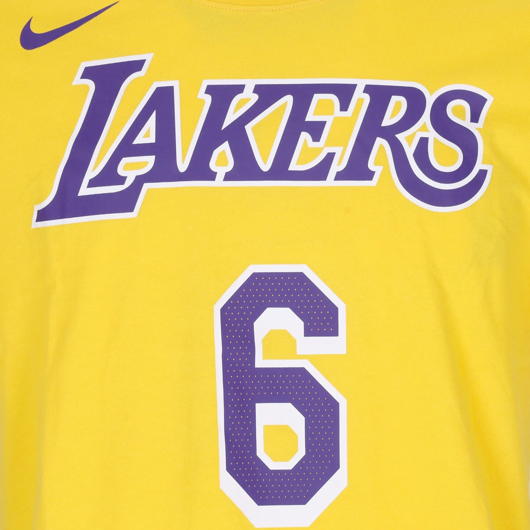 Maglietta Uomo Nba Essential Tee No 6 Lebron James Loslak Amarillo