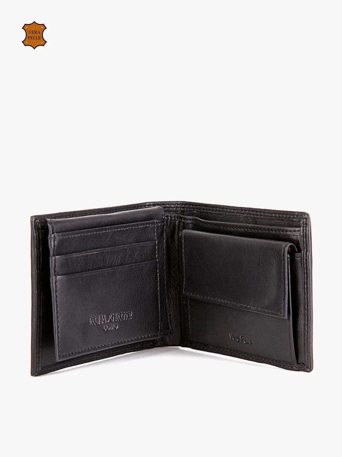 Regina Schrecker Portefeuille en cuir avec porte-monnaie