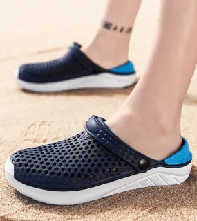 Sandali da spiaggia Uni Fashion Pantofola con suola spessa Sandali antiscivolo impermeabili Infradito per donna Uomo