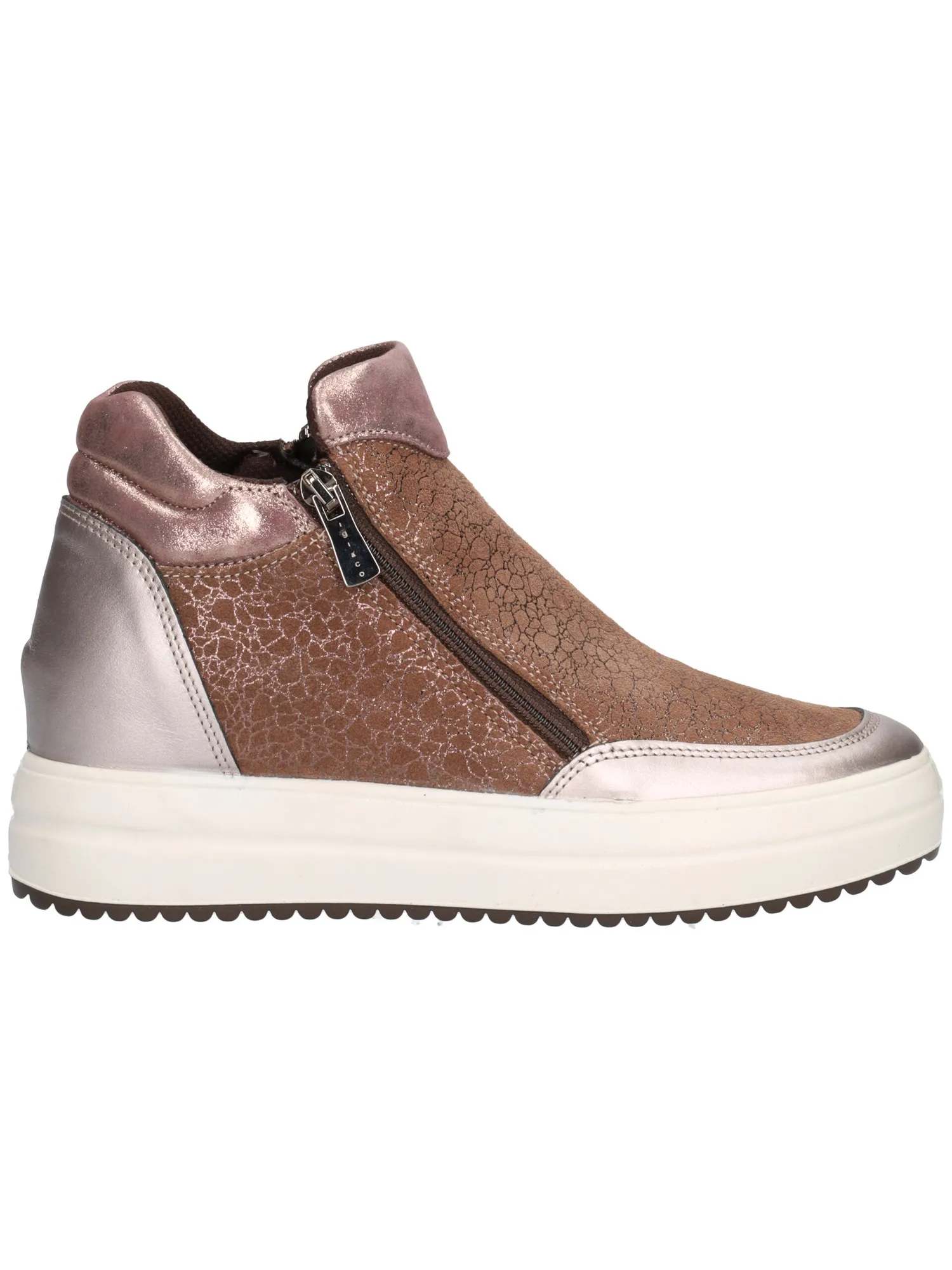 Scarpa casual con zeppa Igi&Co da donna bronzo