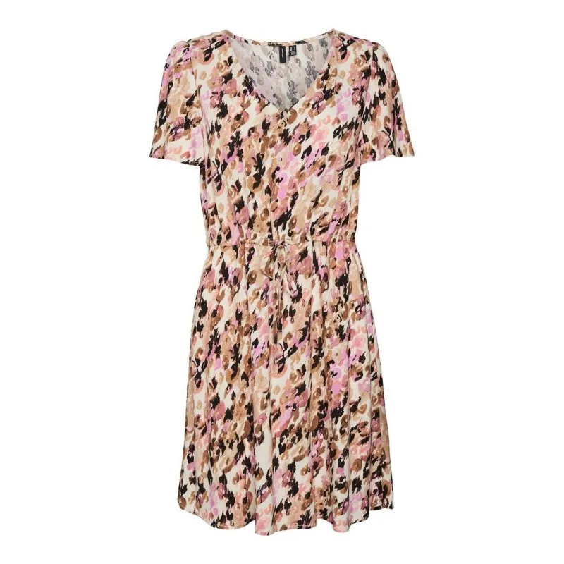 VESTITO CORTO SCOLLO A V DA DONNA VERO MODA